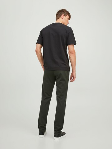 Coupe slim Pantalon chino JACK & JONES en vert