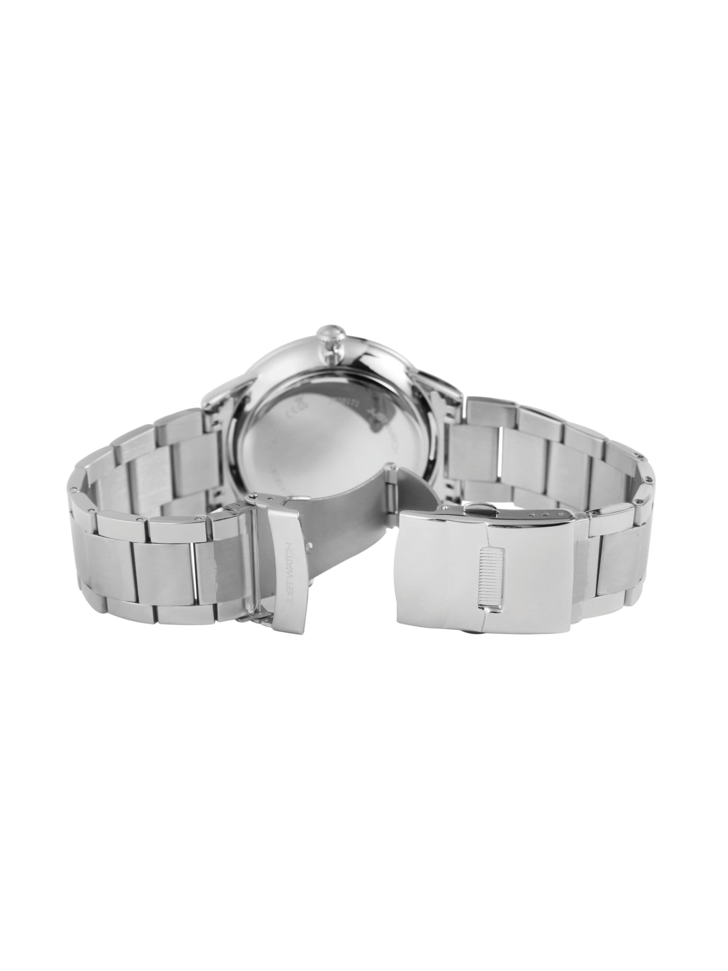 Just Watch Analoguhr 'Lieran, Datumsanzeige'‌‌‌‌‌‌ in Silber