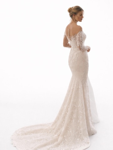 Robe de soirée 'Iriselle Wedding dress' Devotion Dresses en beige