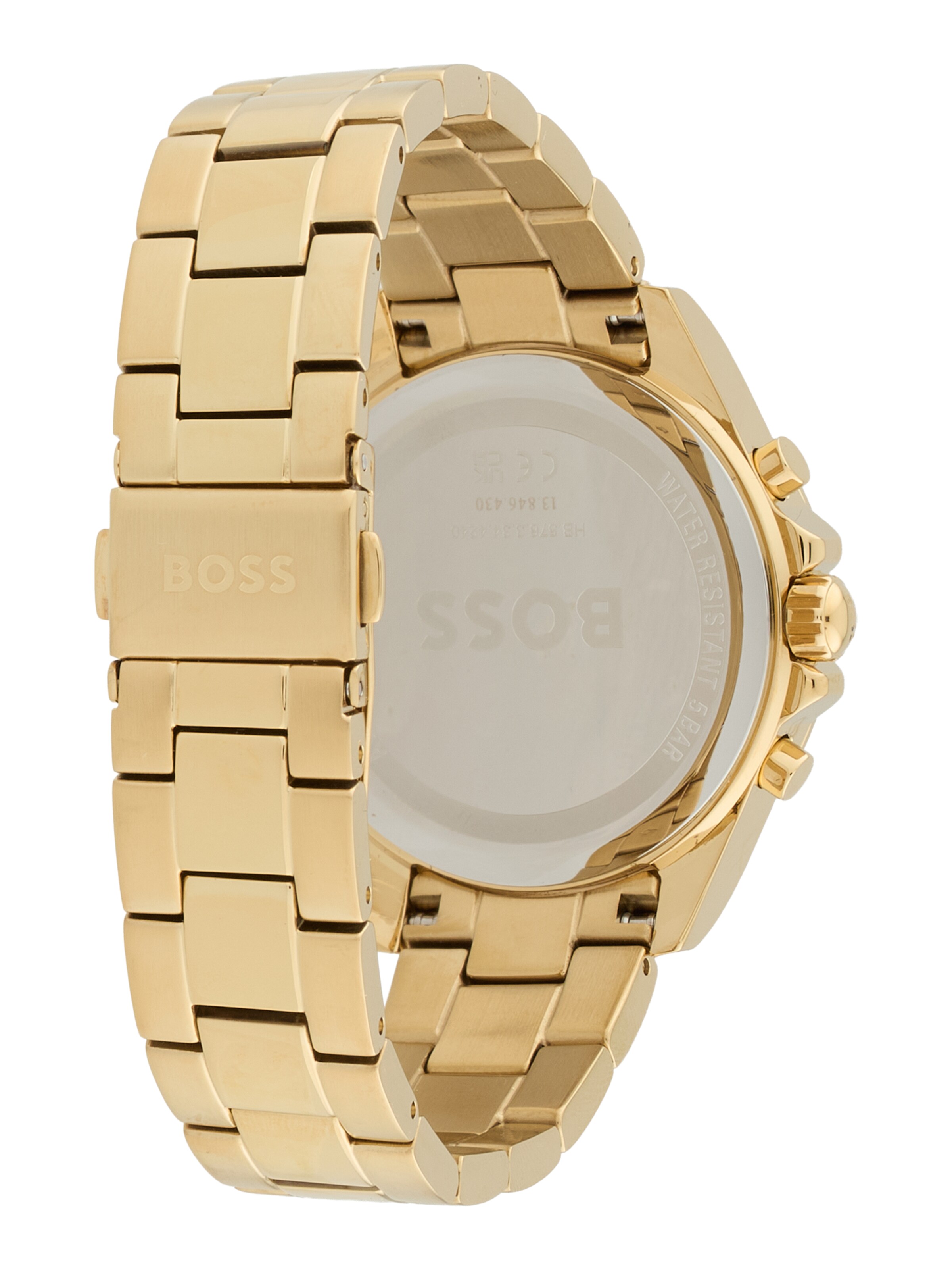 BOSS Аналоговые часы 'Alley' в Золотой