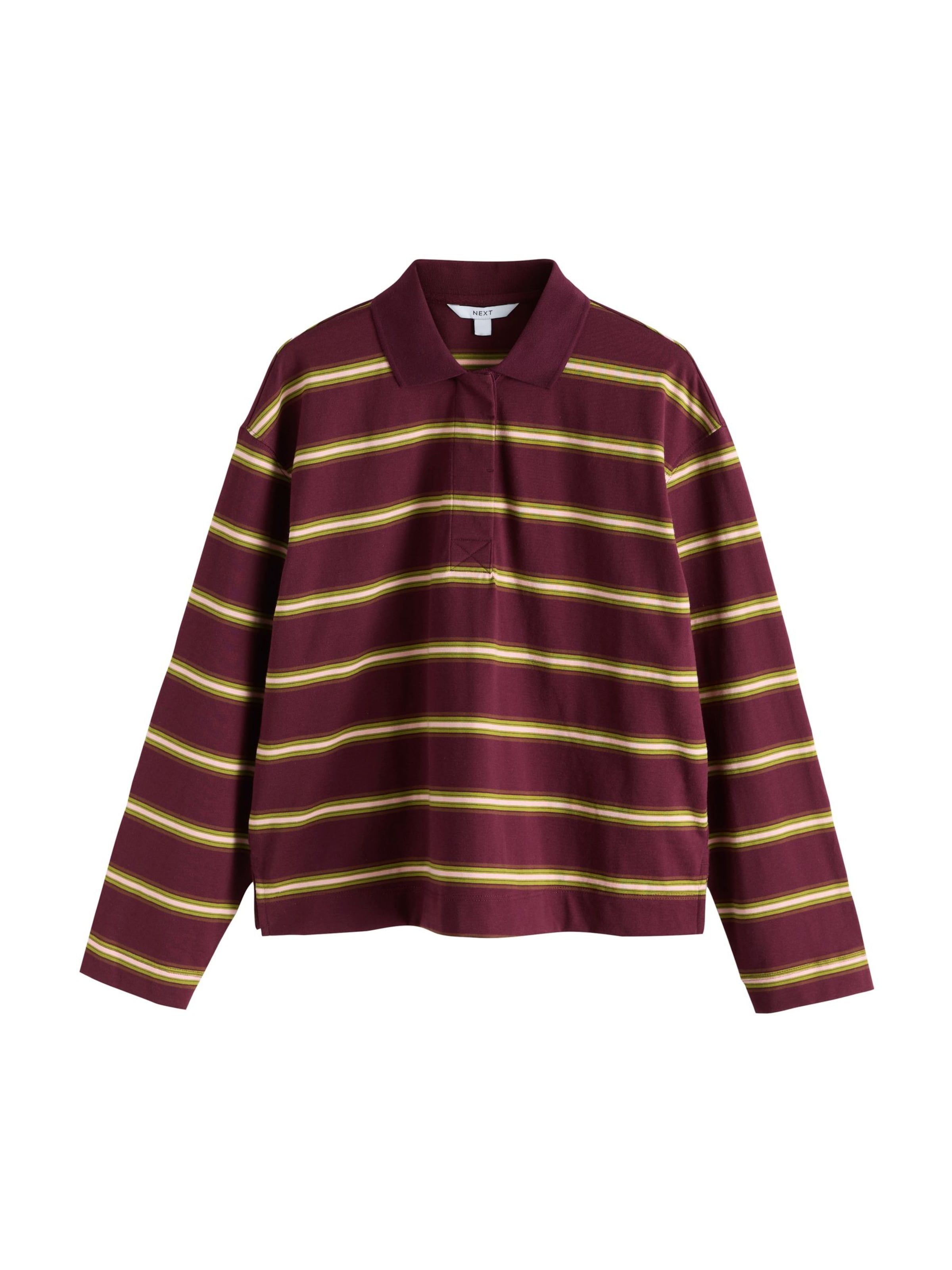 Next Shirt in XS in de kleur Kiwi / Bessen / Rosé, Productweergave