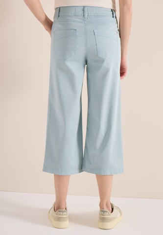 CECIL Loose fit Pants 'Neele' in Blue