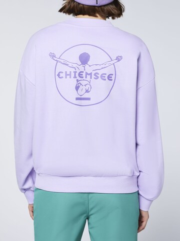 CHIEMSEE Sweatshirt in Lila
