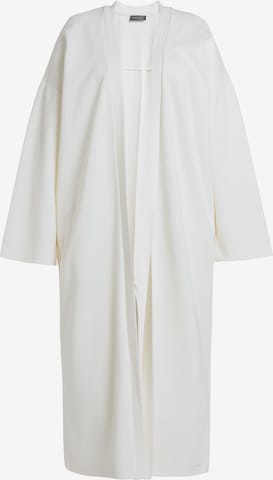 Ulla Popken Summer Coat in White: front