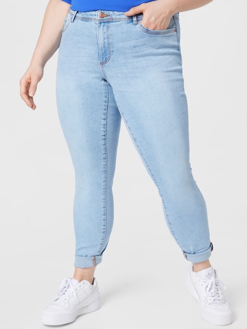 Vero Moda Curve Jeans 'TANYA' in Blau: predná strana