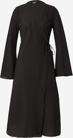 Gina Tricot Šaty – černá: přední strana