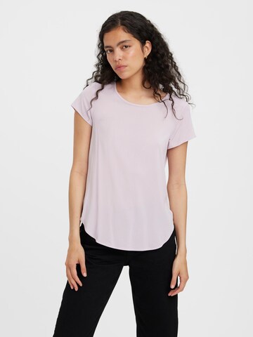 VERO MODA Shirt 'BECCA' in Lila: voorkant