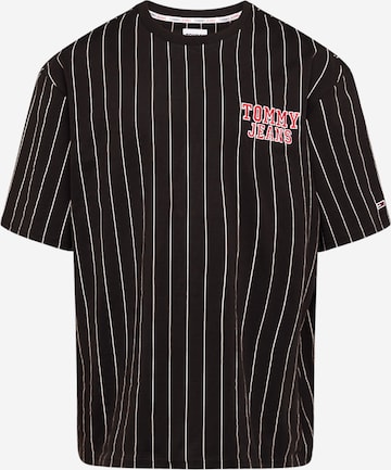 Tommy Jeans T-Shirt in Schwarz: predná strana