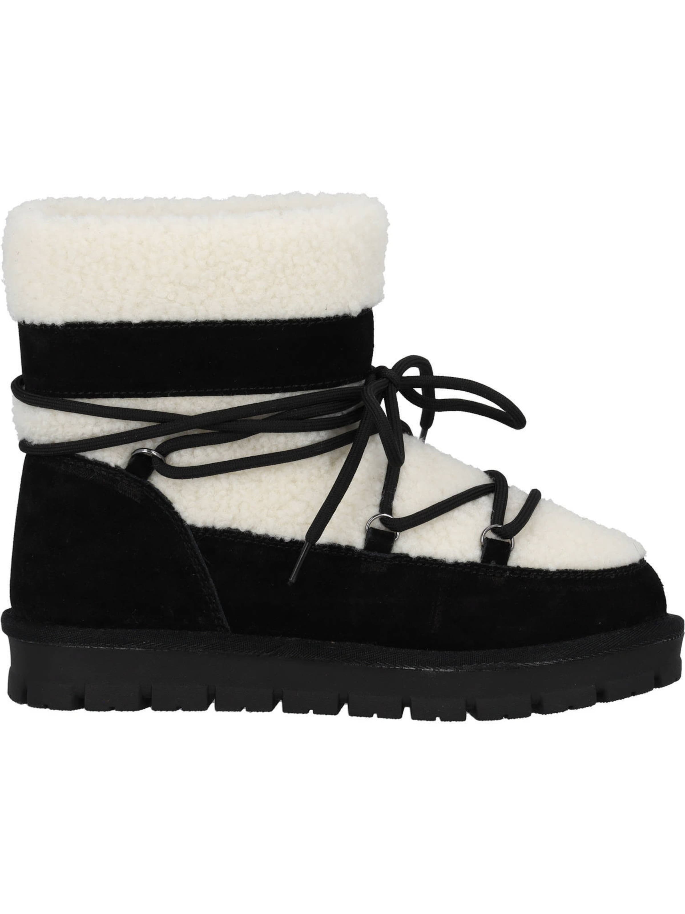 Palado by Sila Sahin Snowboots in Schwarz