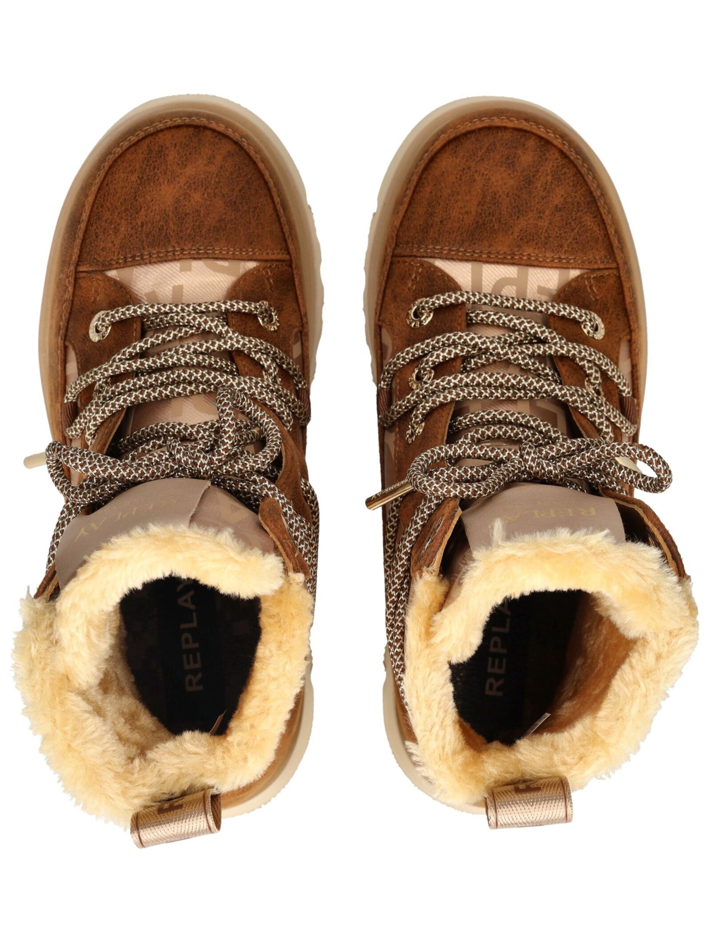 REPLAY Veterlaarsjes in Bruin