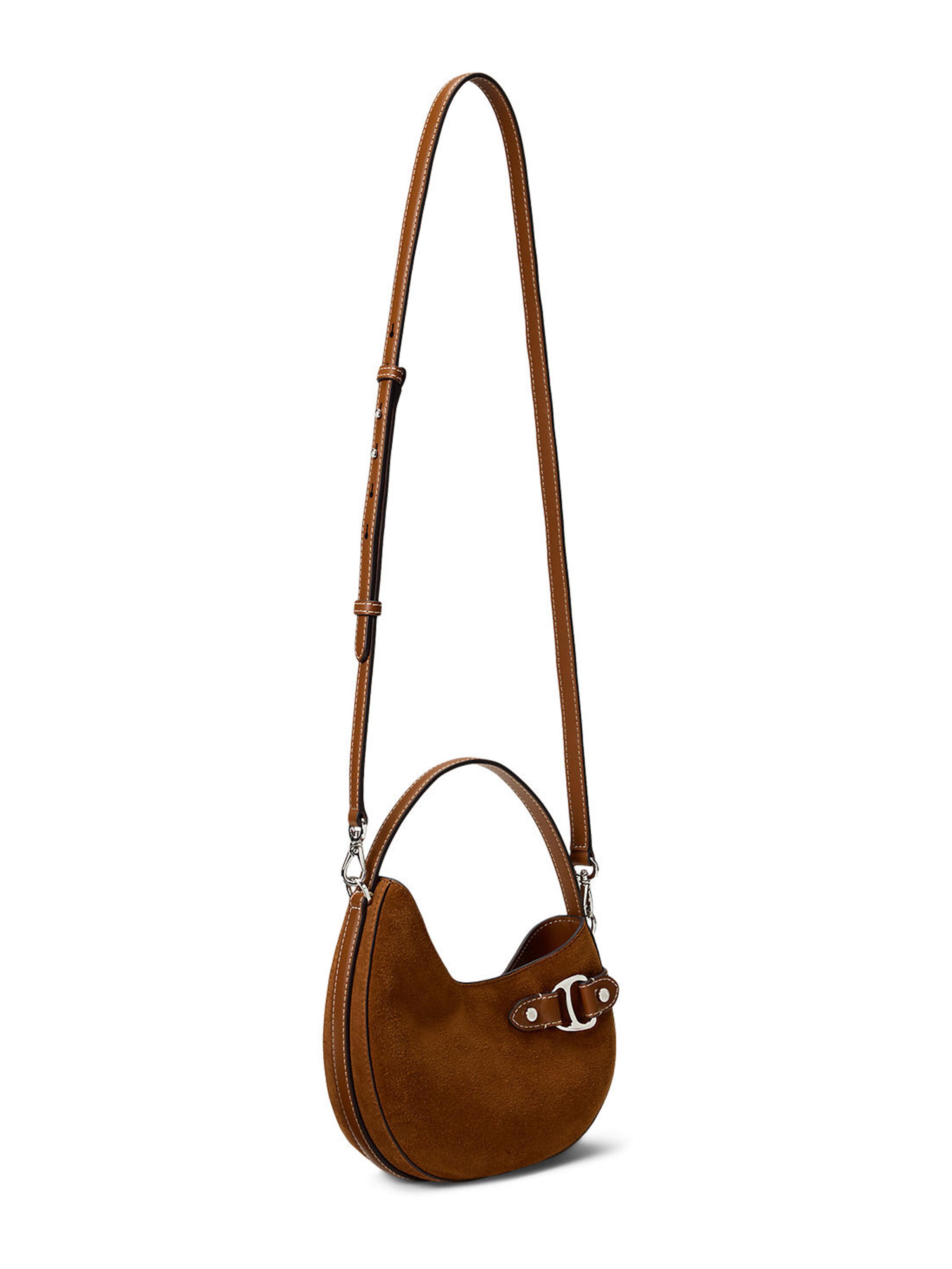 Lauren Ralph Lauren Τσάντα ώμου 'TASHA' σε καφέ