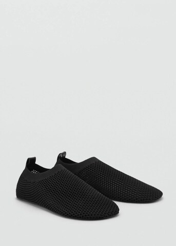 MANGO Slip On 'Jane' in Schwarz