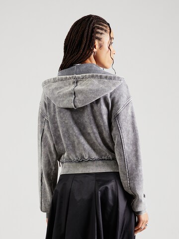 GUESS Originals Sweatjacke in Grau