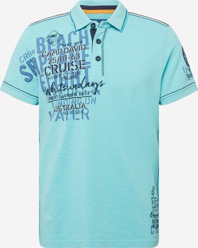 CAMP DAVID Poloshirt in blau, Produktansicht