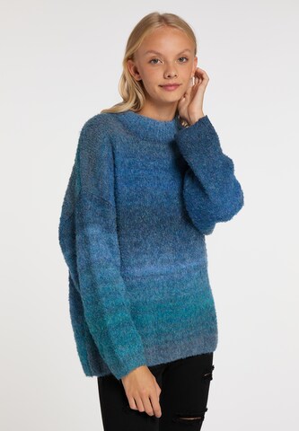 Pull-over MYMO en bleu : devant