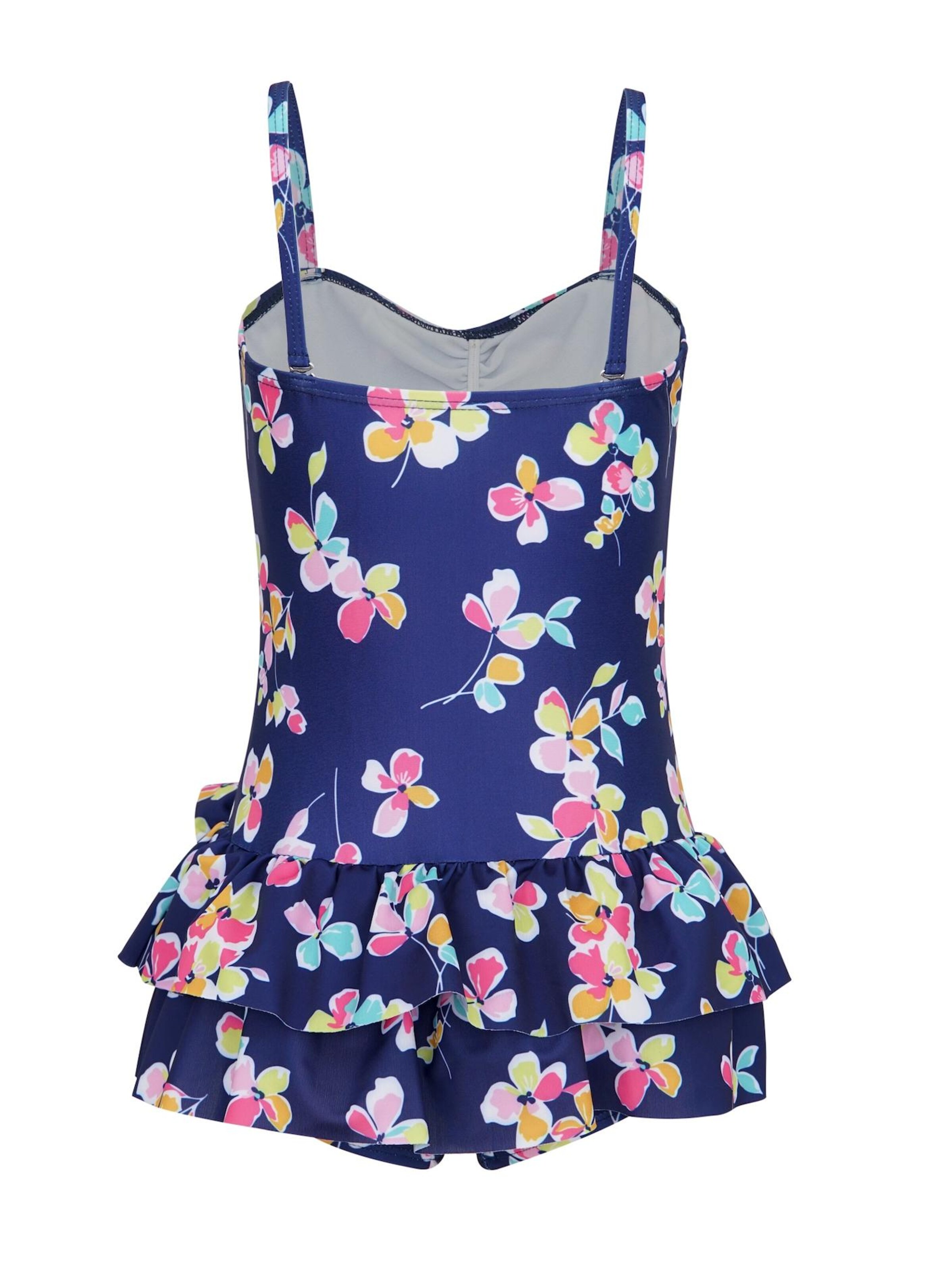 La V Swimsuit in Blue