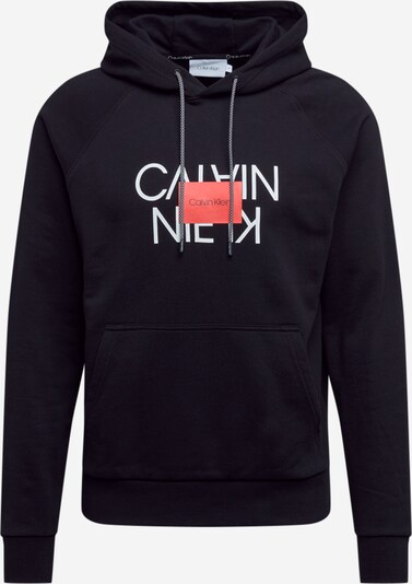 Calvin Klein Mikina 'TEXT REVERSED HOODIE' - černá, Produkt