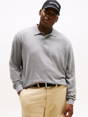 Tommy Hilfiger Big & Tall Trui in Grijs: voorkant