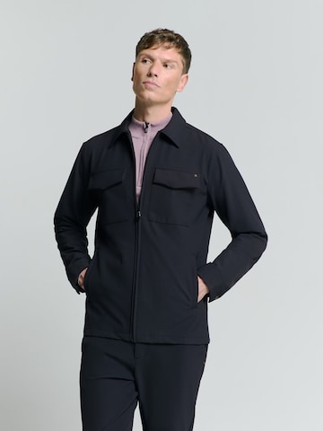 No Excess Sweatvest in Blauw: voorkant