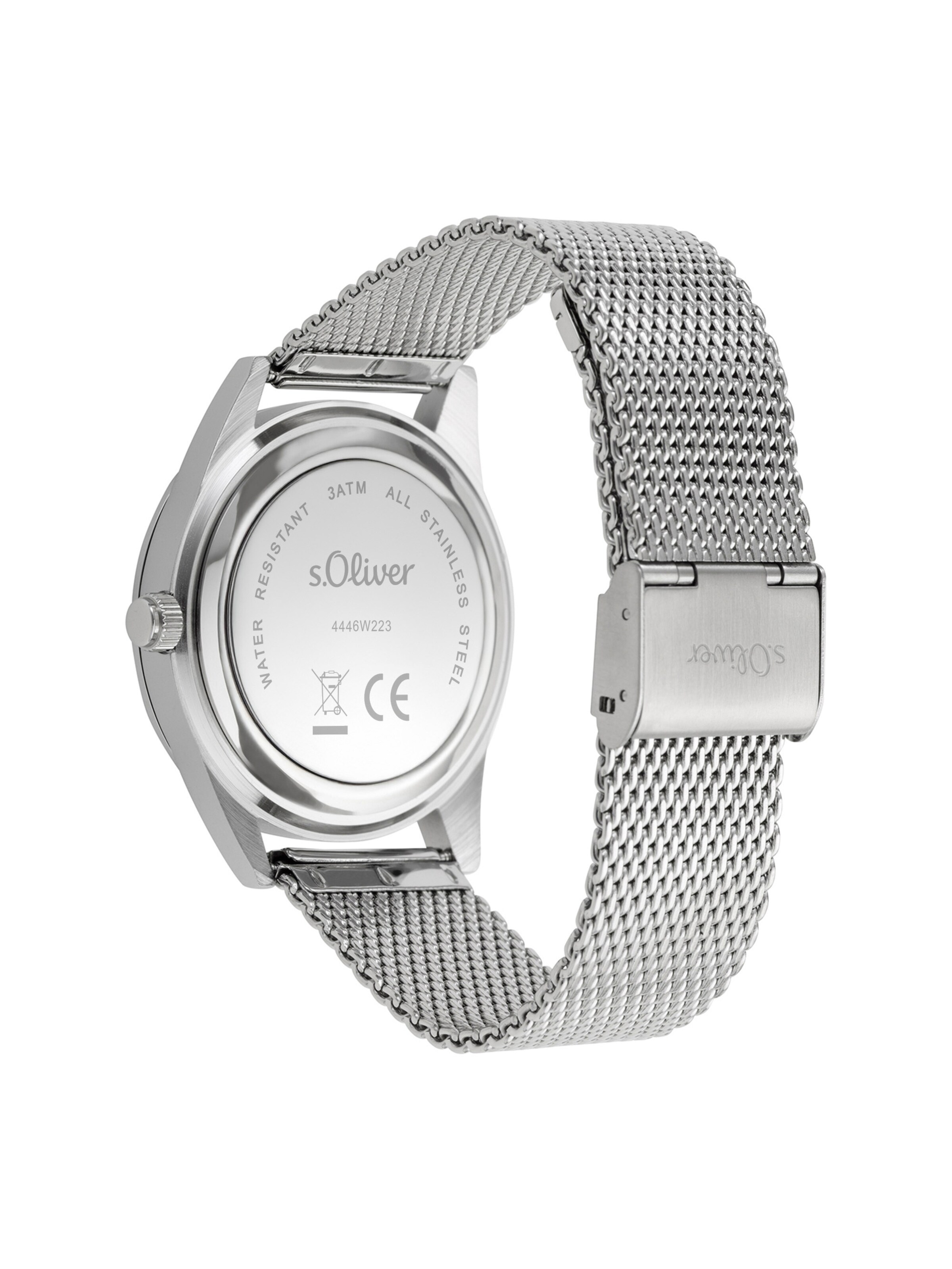 s.Oliver Analog watch in Silver