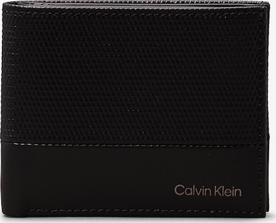 Calvin Klein Portemonnaie in schwarzmeliert, Produktansicht
