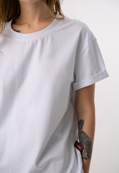 ET Nos Shirt in mischfarben / weiß, Produktansicht