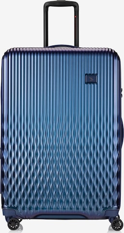 Pack Easy Trolley 'Flow' in Blue: front