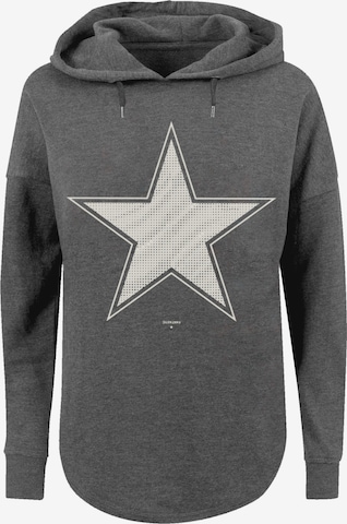 Sweat-shirt F4NT4STIC en gris : devant