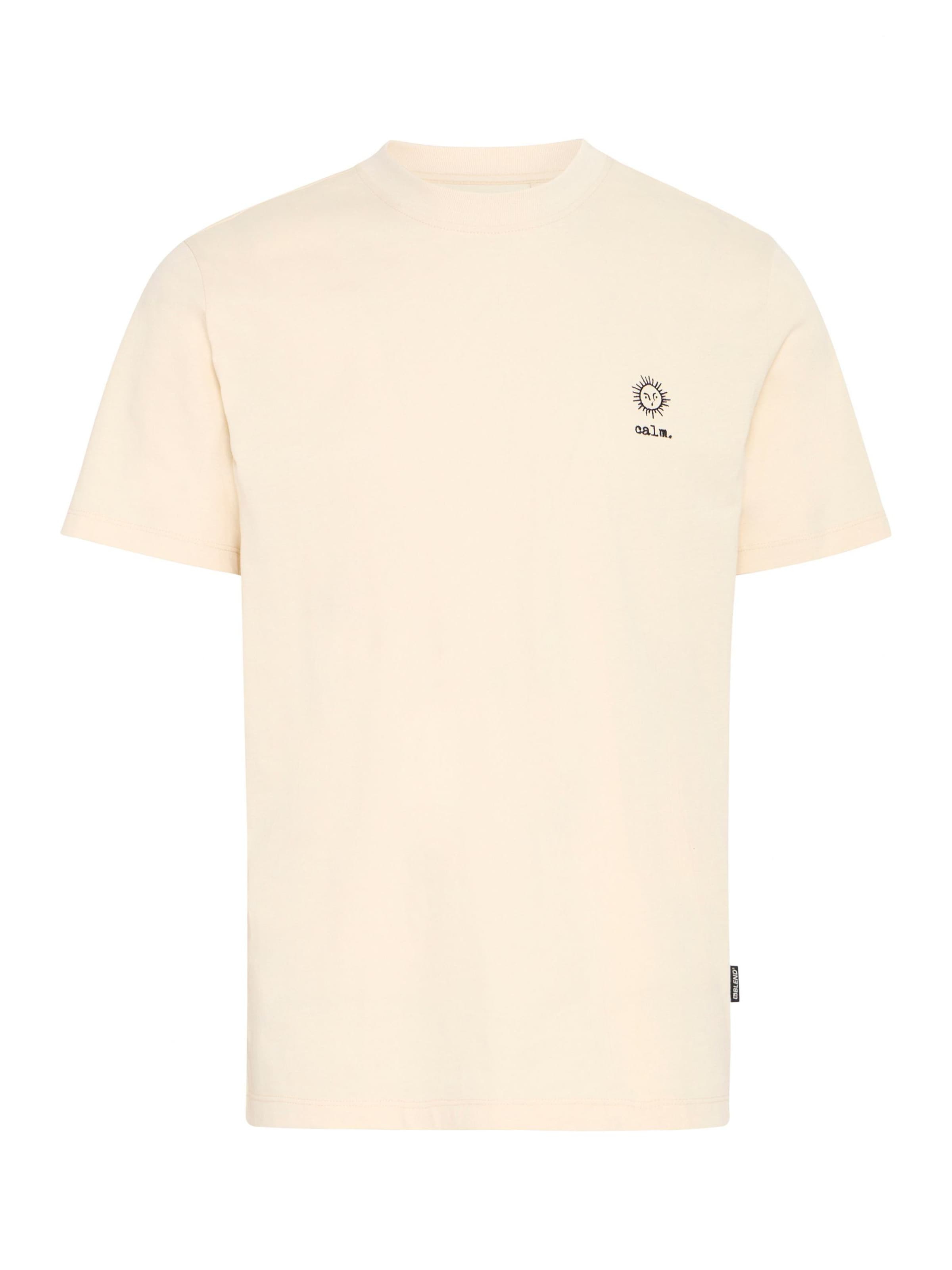 BLEND Shirt 'BHJanus' in Beige: voorkant