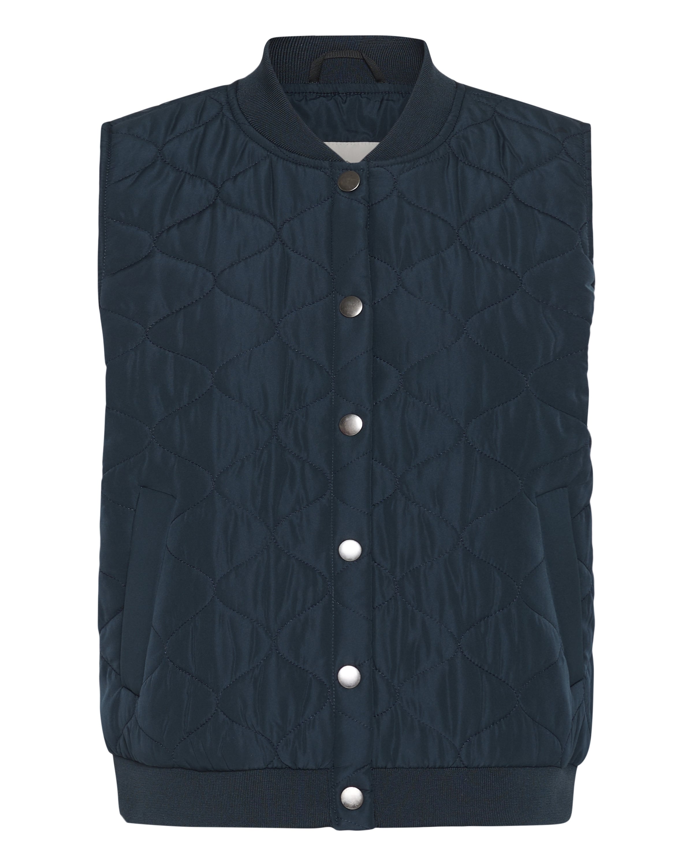 Kaffe Vest 'KAQiana' i blå: forside