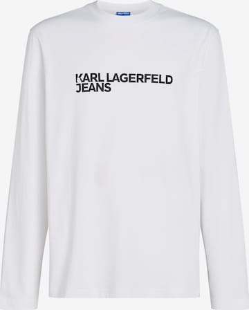 KARL LAGERFELD JEANS Shirt in Wit: voorkant
