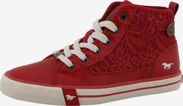 MUSTANG Sneakers in Red: front