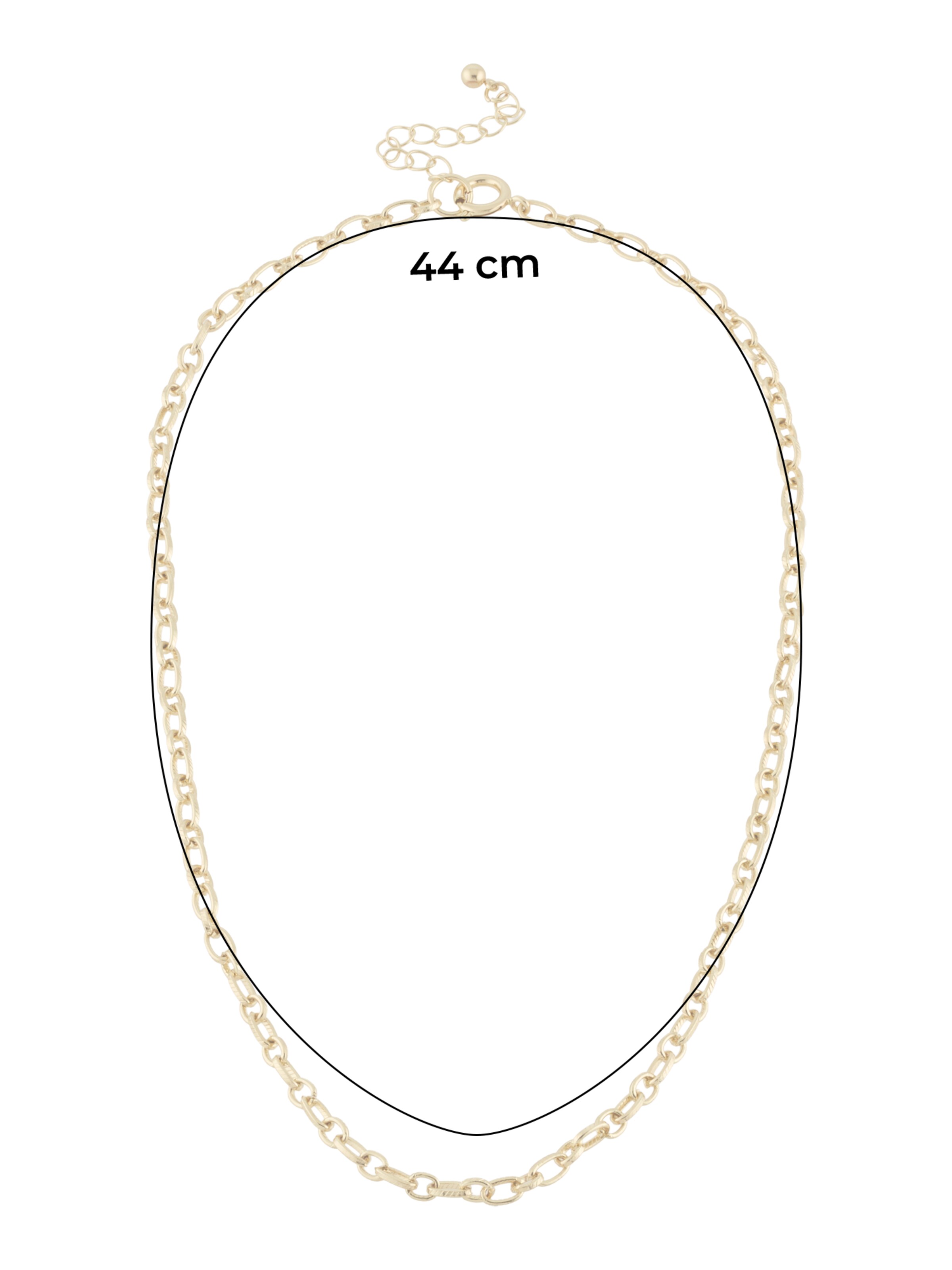 PIECES - Cadena 'PCTIFFANY' en oro