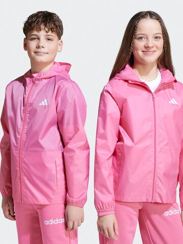 Veste de sport ADIDAS SPORTSWEAR en rose : devant