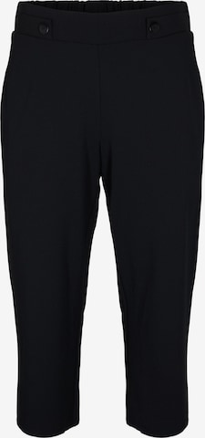 Loosefit Pantalon Zizzi en noir : devant