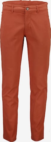 Pantalon chino Lindbergh en rouge : devant