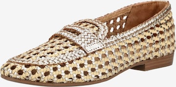 Chaussure basse GIOSEPPO en or : devant