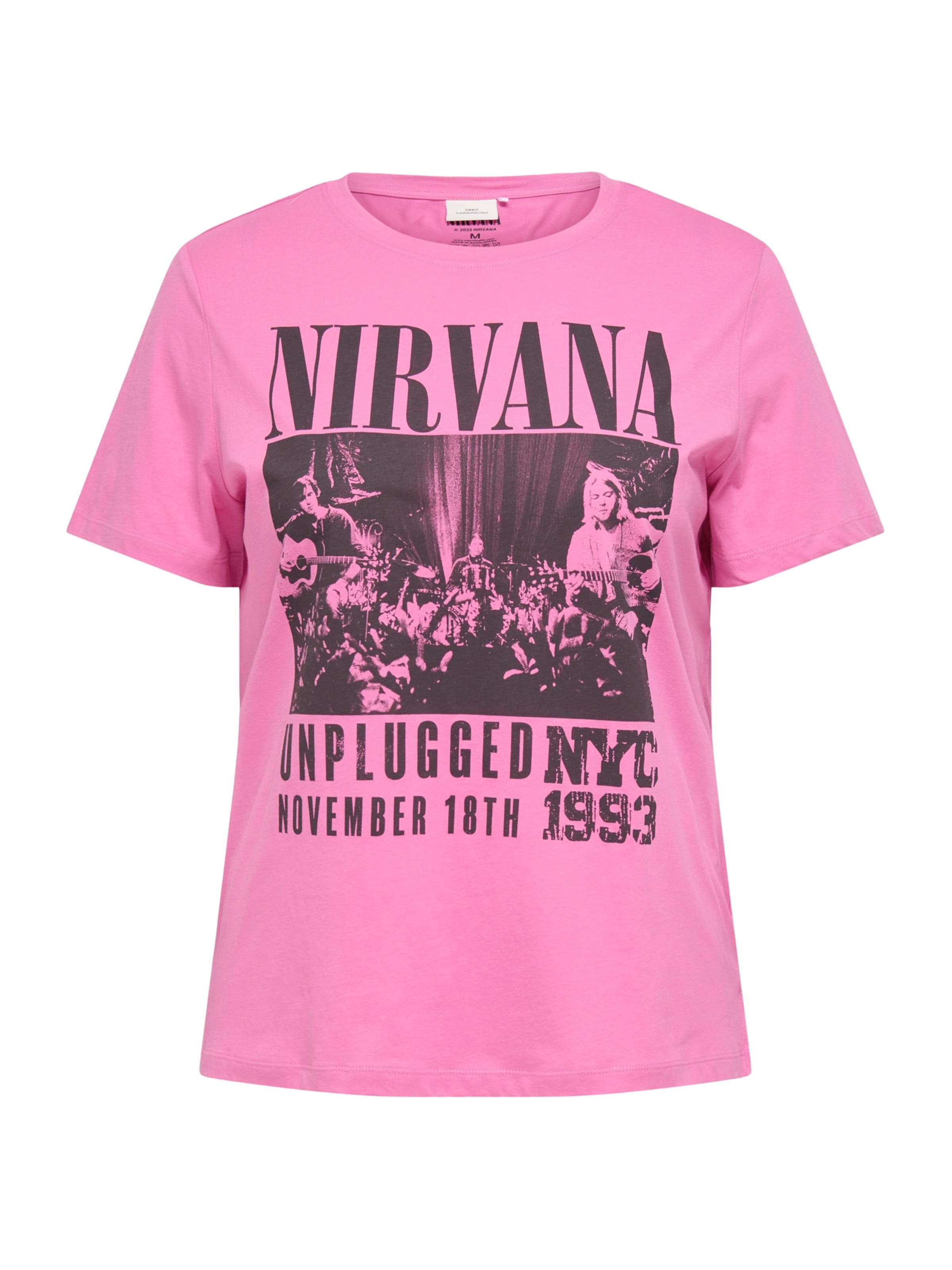 ONLY Carmakoma - Camiseta 'CARZHURI' en lila: frente