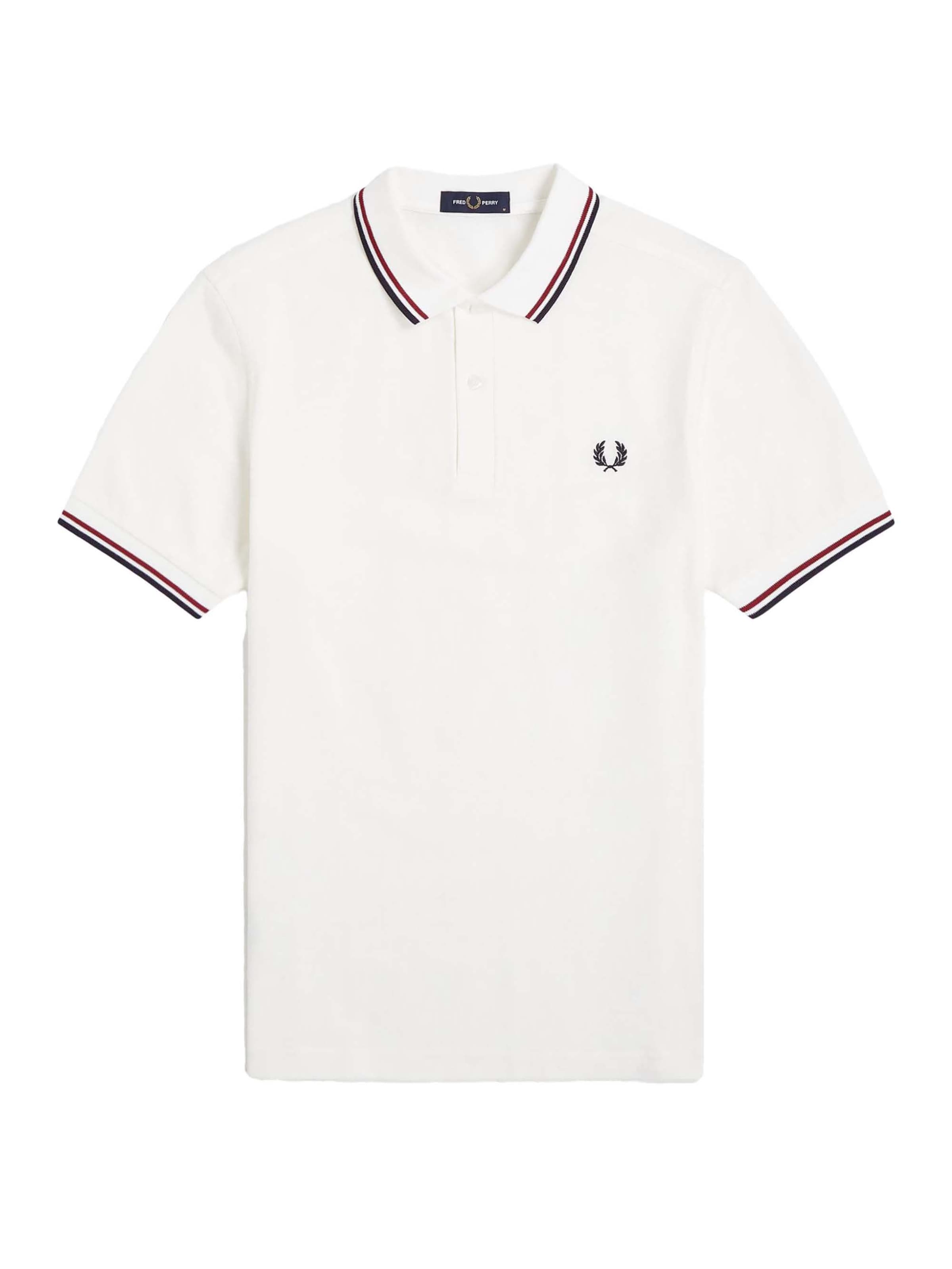 Fred Perry Shirt in White: front