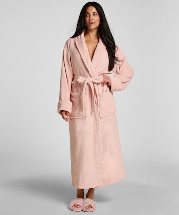Hunkemöller Bademantel 'Bathrobe' in Pink: Vorderseite
