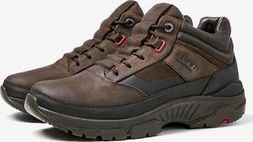 LLOYD Athletic Lace-Up Shoes 'EDD' in Brown: front