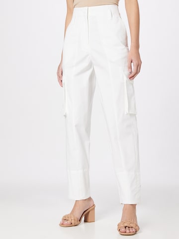 IRO Loose fit Cargo Pants 'THAIS' in White: front