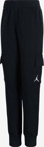 Jordan Tapered Pants in Black: front