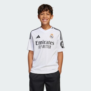 ADIDAS PERFORMANCE Funktionsshirt 'Real Madrid 24/25 Home' in Weiß: Vorderseite