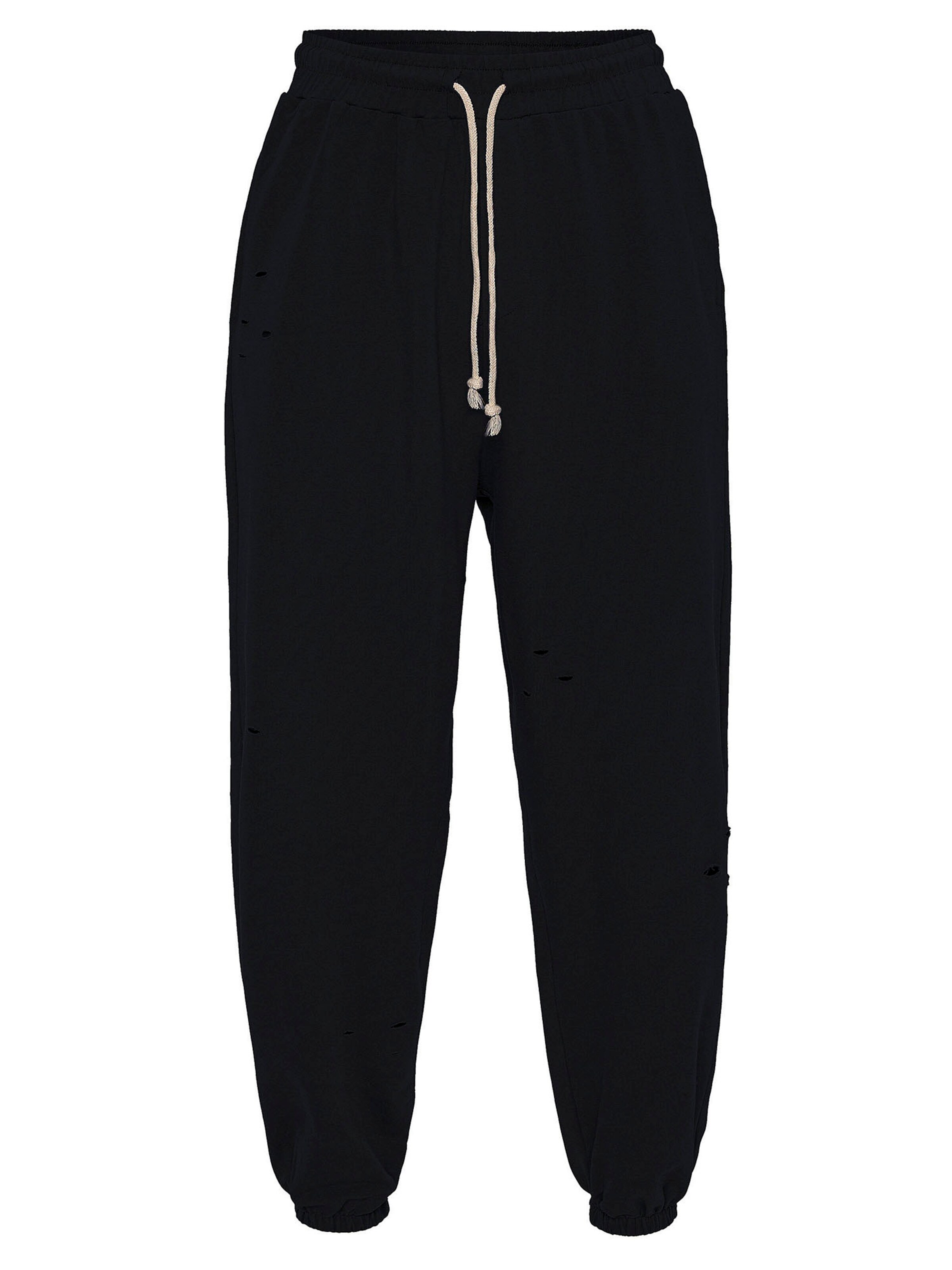 VAMOS CLO Tapered Byxa i svart: framsida