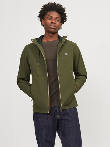 JACK & JONES Between-Season Jacket 'Blubrook' in Green: front