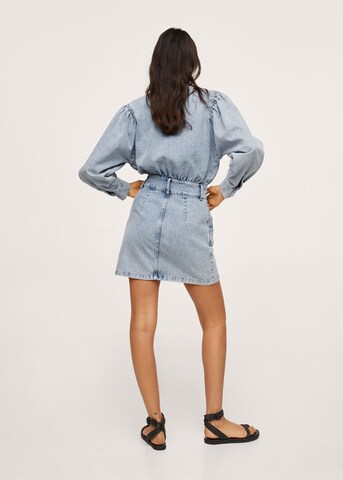 MANGO Kleid 'Lola' in Blau