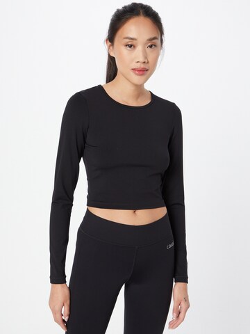 Casall Performance Shirt in Black: front