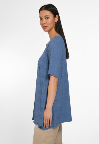 Anna Aura Bluse Viscose in Blau