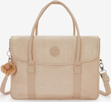 smėlio KIPLING Nešiojamo kompiuterio krepšys 'Superworker': priekis